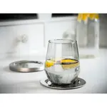 Подставки стеклянные APS «ROLLO», (набор, 6 шт.), нержавеющая сталь 18/8, Ø 12 см, цвет silberfarben - фото 5