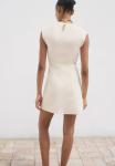 Платье Mango Jumper dress, Beige - фото 4
