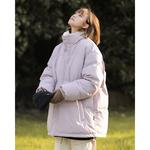 WARRIOR Куртка-пуховик унисекс, Taro Purple - фото 7