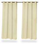 Шторы Relaxdays 2er Set, бежевый - фото