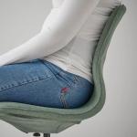 Конференц-стул LÅNGFJÄLL IKEA, черный - фото 3