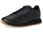 Кроссовки Reebok Kids Classic Leather, Black/Black/Gum - фото 7