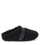 Искусственные мутоны мулы Stella McCartney Kids, Black - фото 3