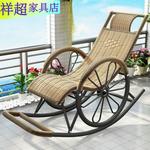 Fantasy Кресло-качалка для взрослых и пожилых, модель Black Gold Double-Layer Flat Cable Style - фото 8