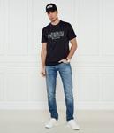 Футболка Armani Exchange с логотипом, синий - фото 2