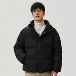 Пуховик унисекс GUESS, кремово-серый - фото 4