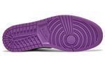 Jordan 1 Mid Matte Silver Laser Purple - фото 3