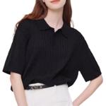 Футболка поло унисекс Carbon Black Skechers, Carbon Black/0018 - фото 4