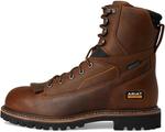 Ботинки Ariat Longview Shock Shield 8" Waterproof Work Boots, цвет Copper Brown - фото 4