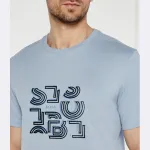 Футболка стандартного кроя Boss, синий - фото 4