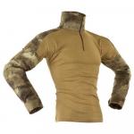 Лонгслив Invadergear Combat, коричневый - фото