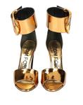 Сандалии Tom Ford, золотой - фото 4