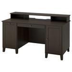 Стол с приставкой IDANÄS IKEA, коричневый - фото