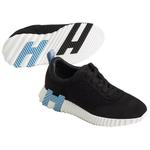 Кроссовки Hermès Bouncing женские, черный / белый - фото 4