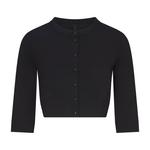 Укороченный кардиган SKIMS, цвет obsidian - фото 5