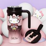 Echos Hello Kitty Ice King термостакан 900 мл Sanrio, розовый белый - фото 6