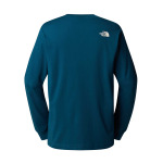 Блуза The North Face M L/S TEE VARSITY GRAPHIC, синий - фото 2