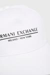 Хлопковая кепка Armani Exchange, белый - фото 2