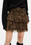 Юбка The Kooples A-line skirt, Leopard/Brown - фото 4