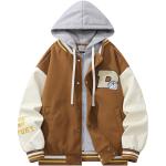 Бейсбольная куртка унисекс Doraemon, Черный (пуховик) - фото 20