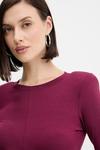 Лонгслив Simona Corsellini, бордовый - фото 4
