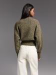 Bershka Свитер в оливковом цвете - фото 5