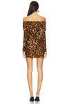 Мини-платье Sarah от Lovers And Friends, leopard - фото 3
