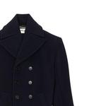 SAINT LAURENT Женское укороченное пальто, цвет Black - фото 6