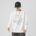 Джинсовая толстовка унисекс JEANSWEST, бежево-желтая [на флисе] - фото 9