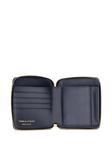 Кожаный кошелек на молнии Comme Des Garçons Wallet, синий - фото 3