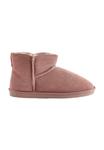 Тапочки Suede Slipper Boots Next, цвет mink pink - фото