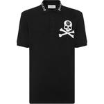 Поло Skull & Bones PHILIPP PLEIN, черный - фото 3