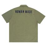 Рубашка Human Made Nylon Short-Sleeve Shirt, Olive Drab - фото 2
