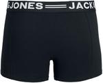 Шорты-боксеры Jack & Jones SENSE TRUNKS 3-PACK, черный - фото 3
