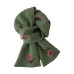 Вязаный шарф женский, Coffee - фото 8