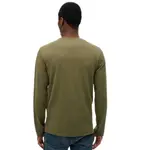 Лонгслив Superdry Classic Essential, зеленый - фото 2