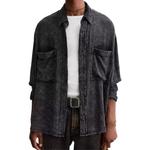 Мужская рубашка ZARA, серый - фото 8