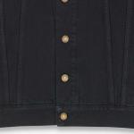 SAINT LAURENT Мужская джинсовая куртка, цвет Black - фото 4