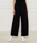 Спортивные штаны женские Armani Exchange свободного кроя, черный - фото 3