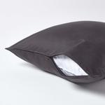 Постельное белье Homescapes антрацит, 60/60 см - фото 3