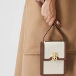 Burberry Мини-сумка Робин бежево-белая - фото 8