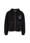 Толстовка True Religion HS PAINT CINCHED BIG ZIP UP, Black - фото 6