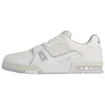 LOUIS VUITTON Кроссовки белые серые Signature - фото