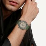 Ferragamo Часы Logo embossed 44mm, Beige Watch Dial - фото 4