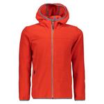 Куртка CMP 38H2135 Hooded Fleece, красный - фото