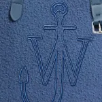 JW Anderson Сумка-шоппер с вышитым логотипом - фото 5