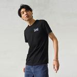 Футболка мужская черная Lee, черный - фото 3