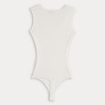 Боди-свитер без рукавов SO для юниоров, белый - фото 3