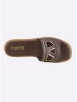Heine Мюли Pantolette in braun - фото 6