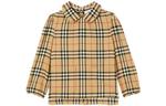 Детская рубашка Burberry, желтый - фото